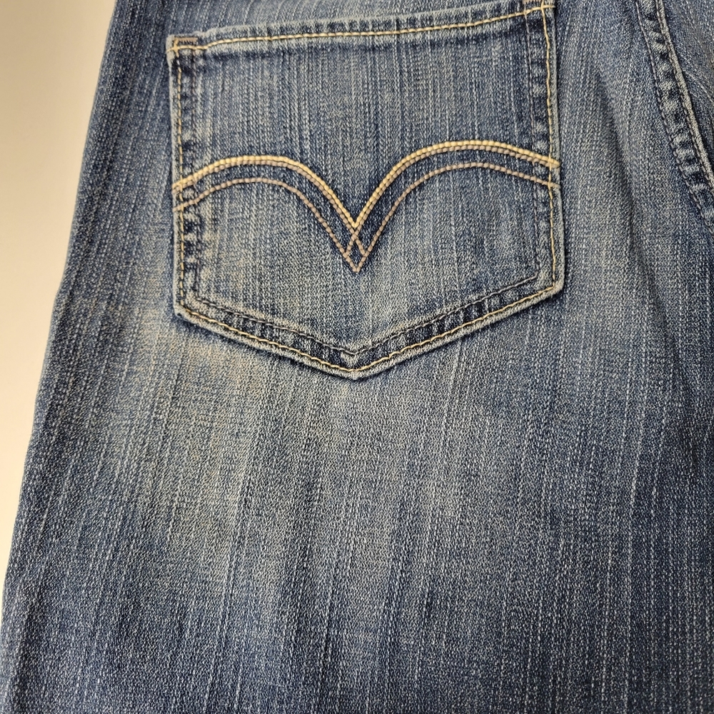 Levi's 518 women's Vintage Superlow Bootcut jeans junior's Size 11 M 30x32 - Picture 7 of 15